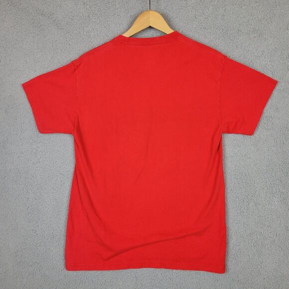 St Louis Cardinals Mens Shirt Medium Red Authentic MLB Baseball Majestic - Picture 3 of 8